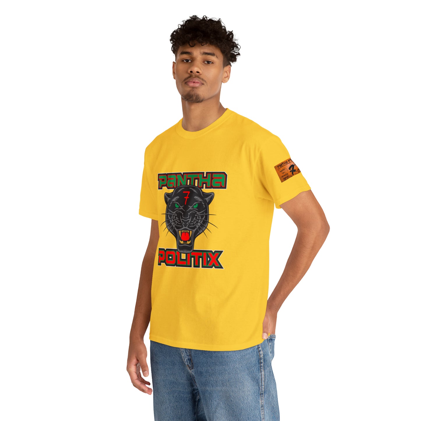 Pantha Politix Podcast Heavy Cotton Tee