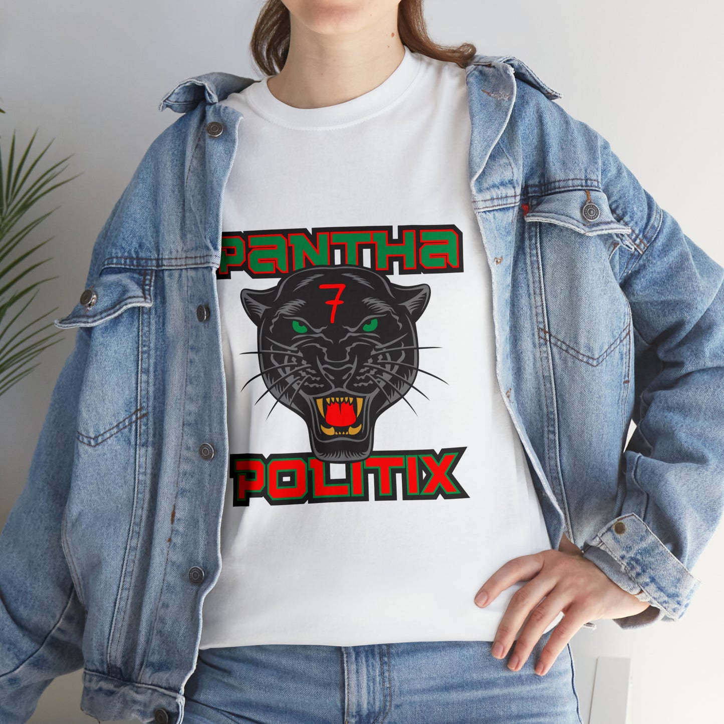 Pantha Politix Podcast Heavy Cotton Tee