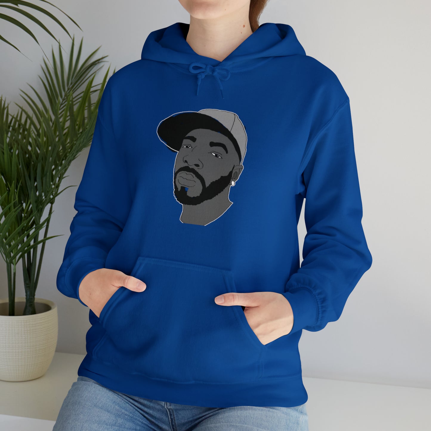 Phantom Head Scarred Hooded Sweatshirt