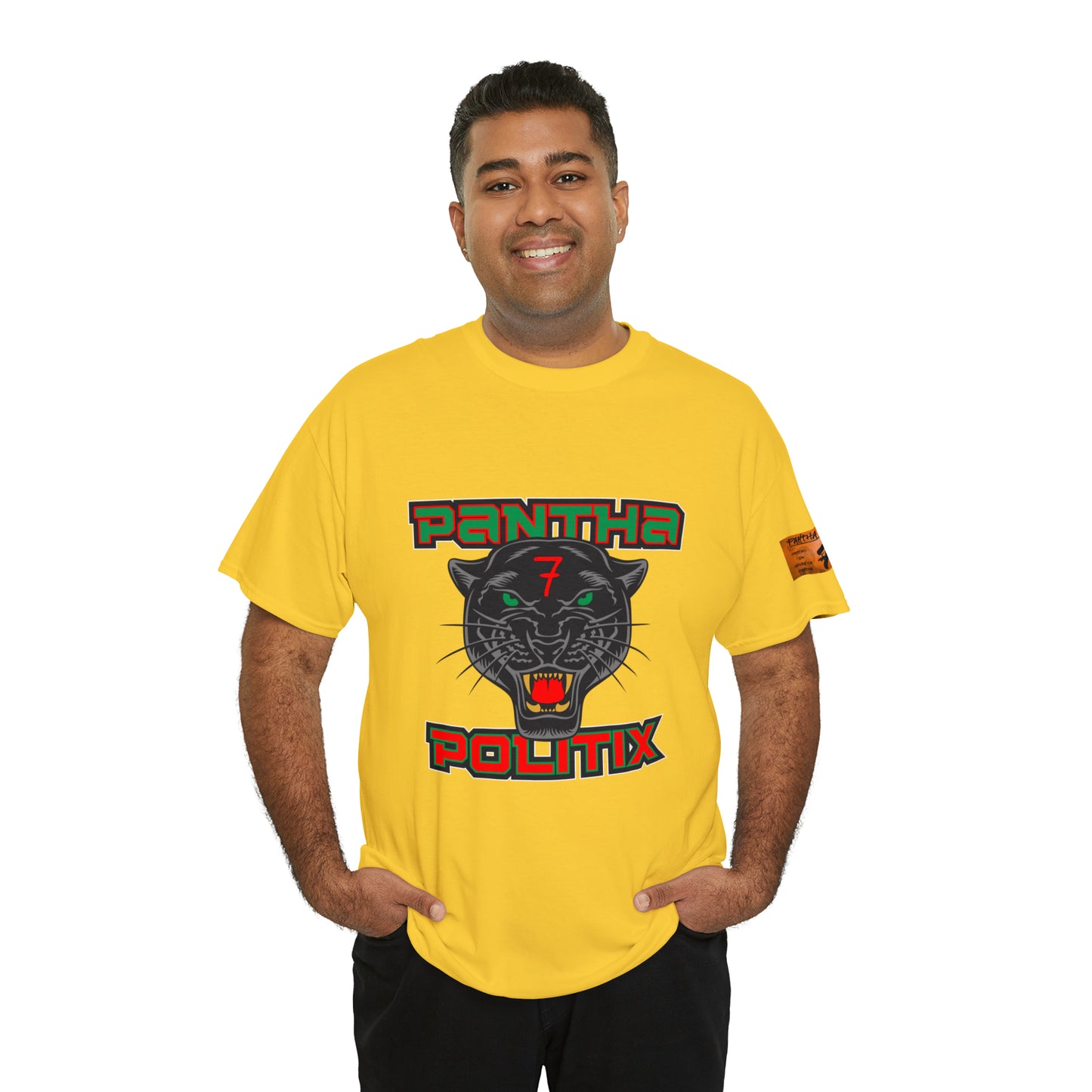 Pantha Politix Podcast Heavy Cotton Tee