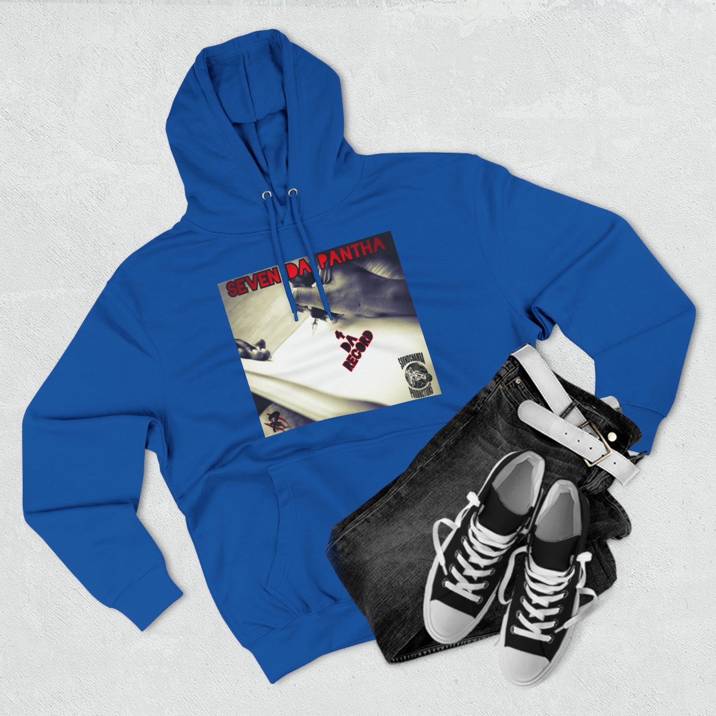 #4DaRecord Premium Pullover Hoodie