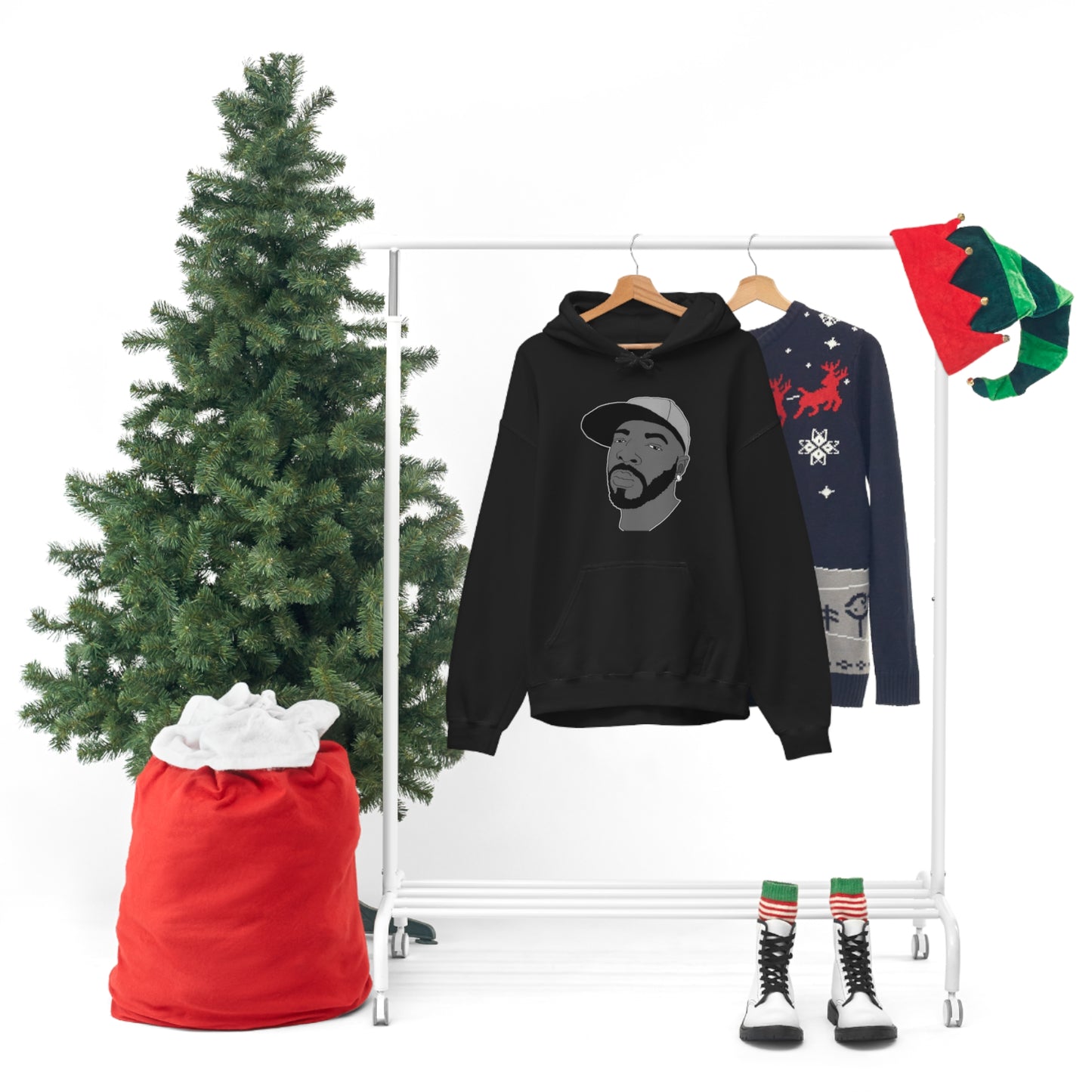 Phantom Head Hooded Sweatshirt