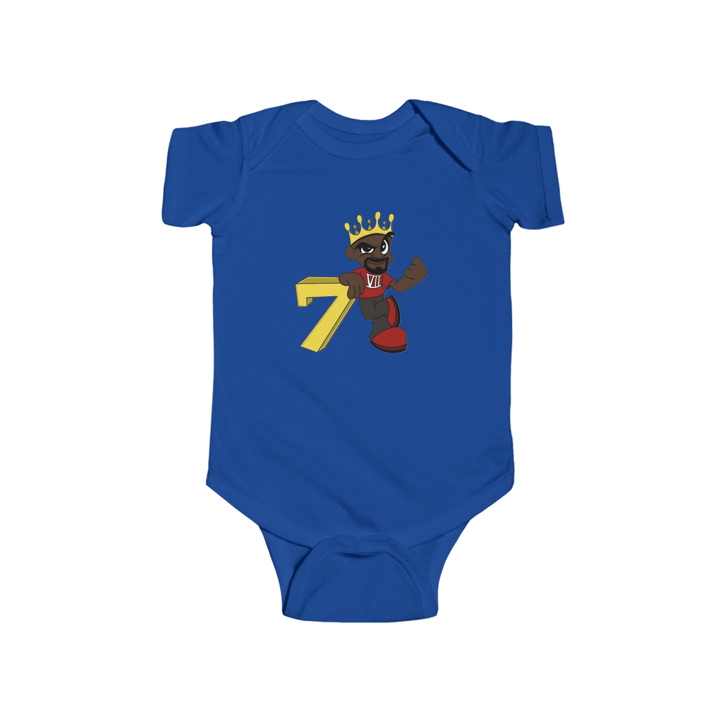 King Seven Infant Bodysuit