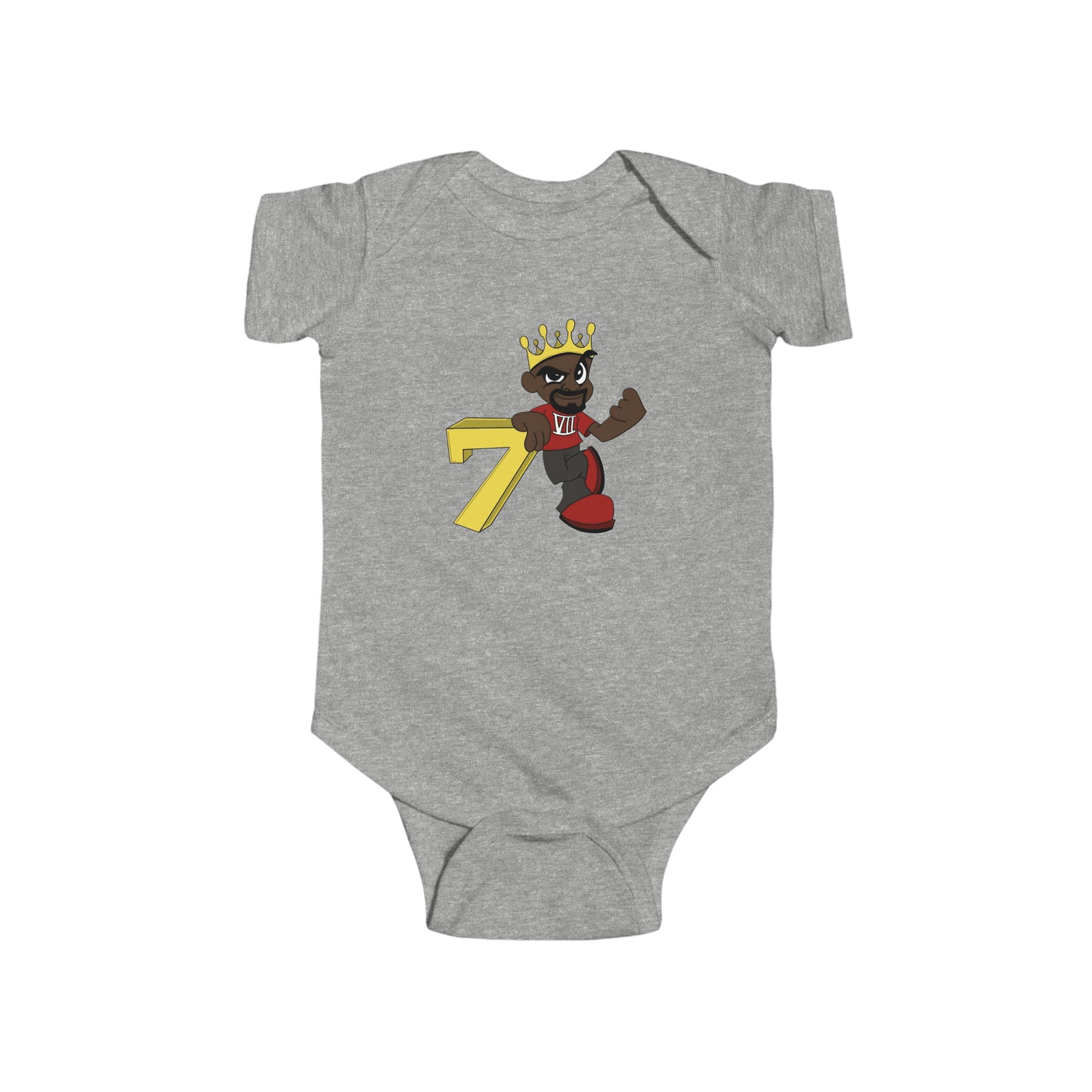 King Seven Infant Bodysuit