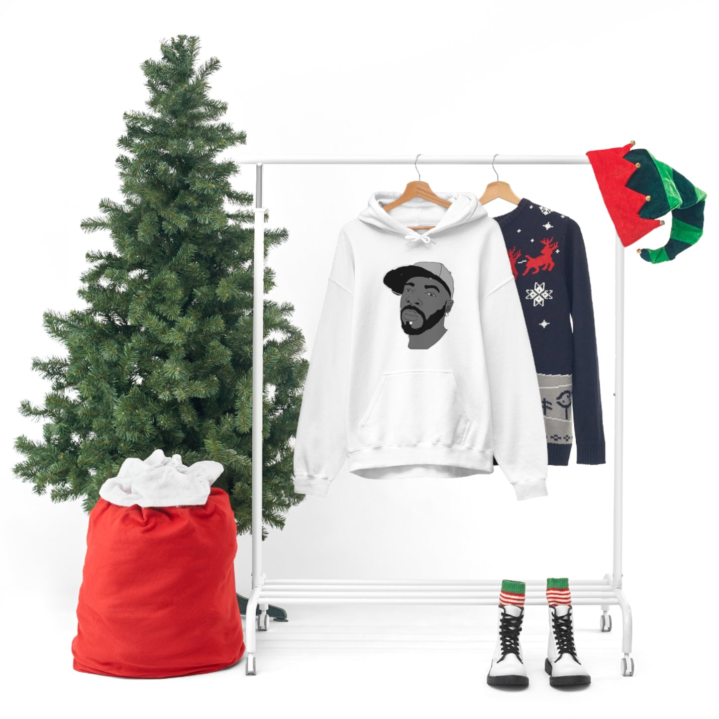 Phantom Head Hooded Sweatshirt