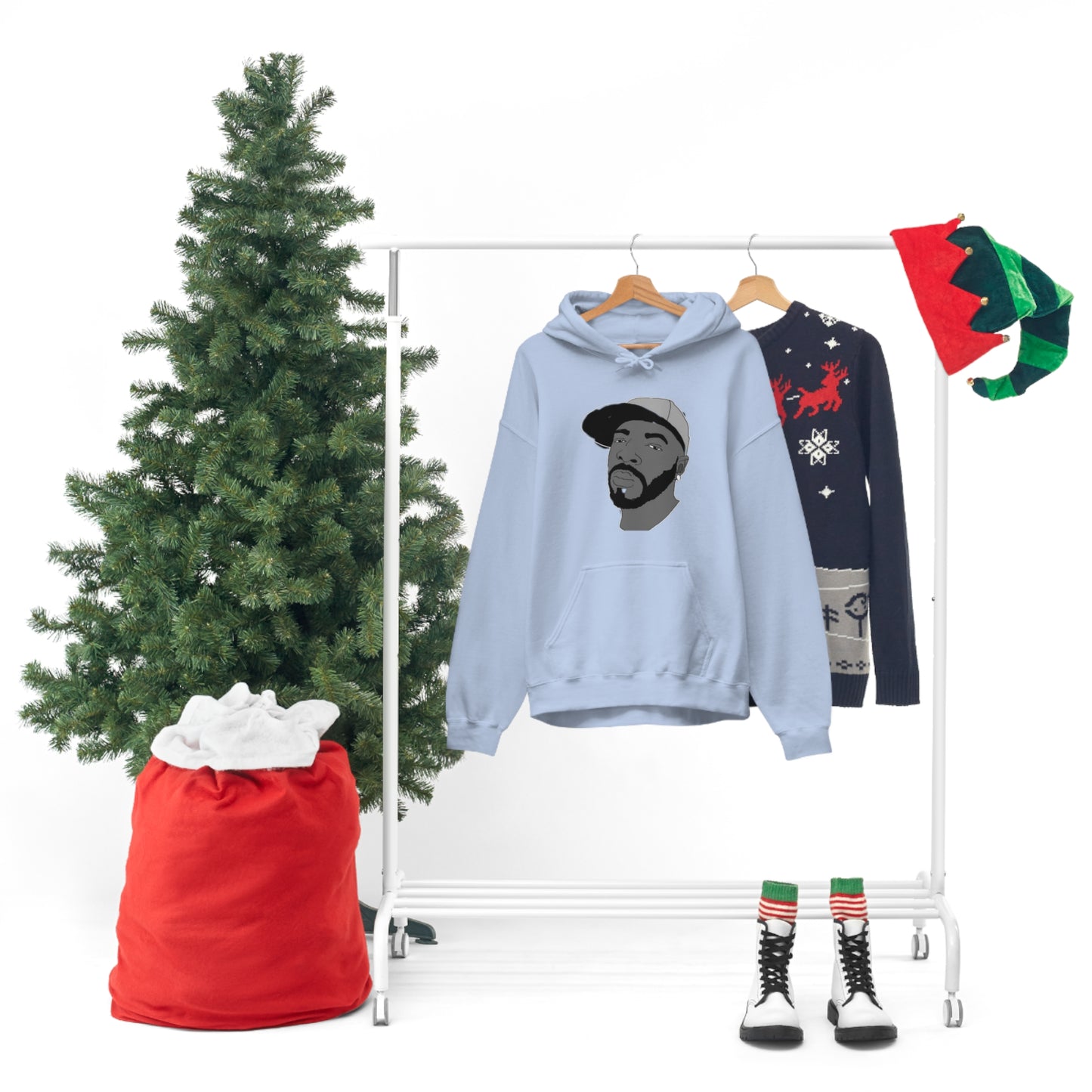 Phantom Head Hooded Sweatshirt