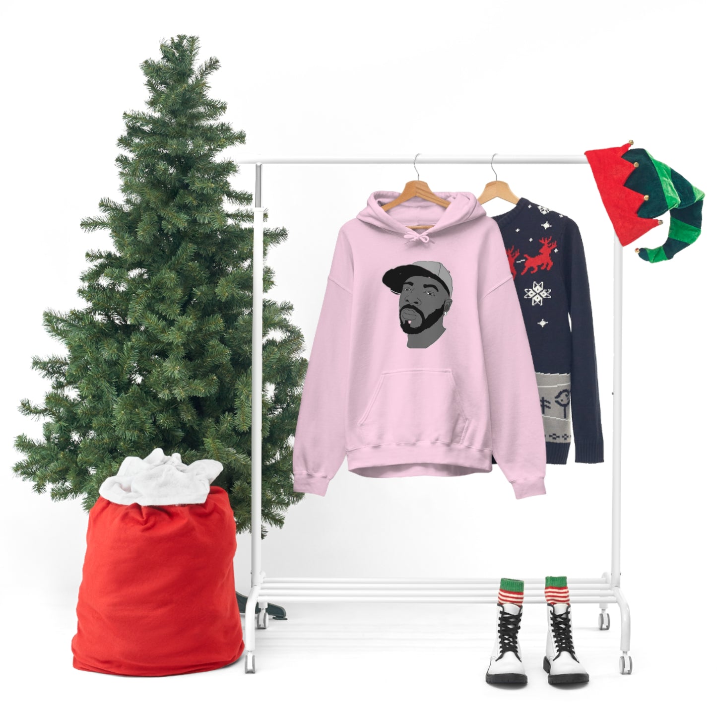 Phantom Head Hooded Sweatshirt