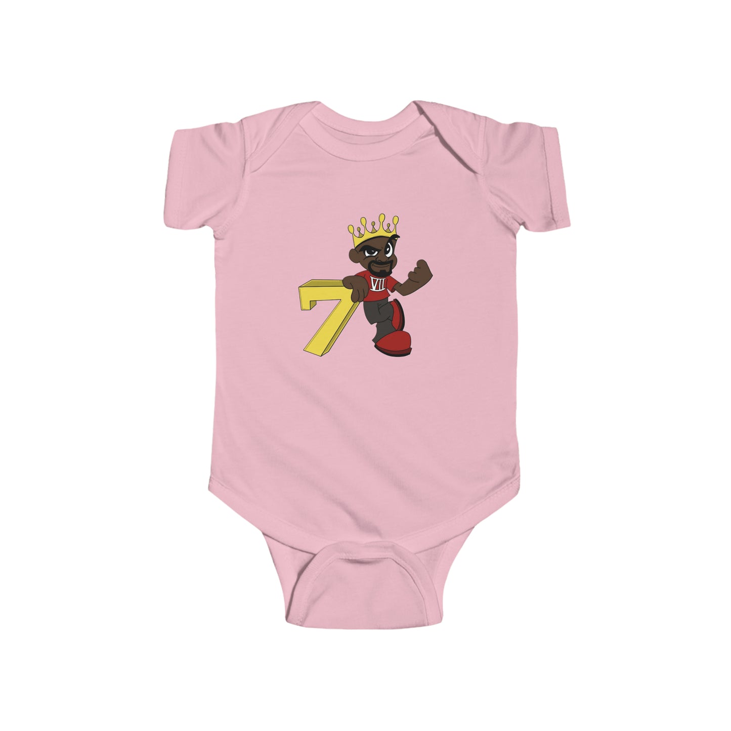 King Seven Infant Bodysuit