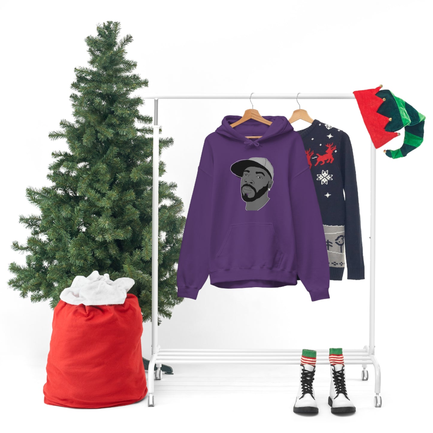 Phantom Head Hooded Sweatshirt