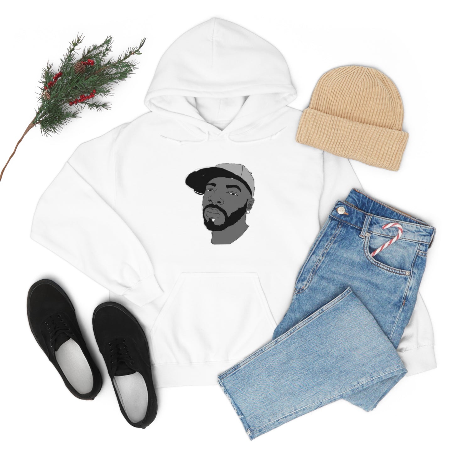 Phantom Head Hooded Sweatshirt