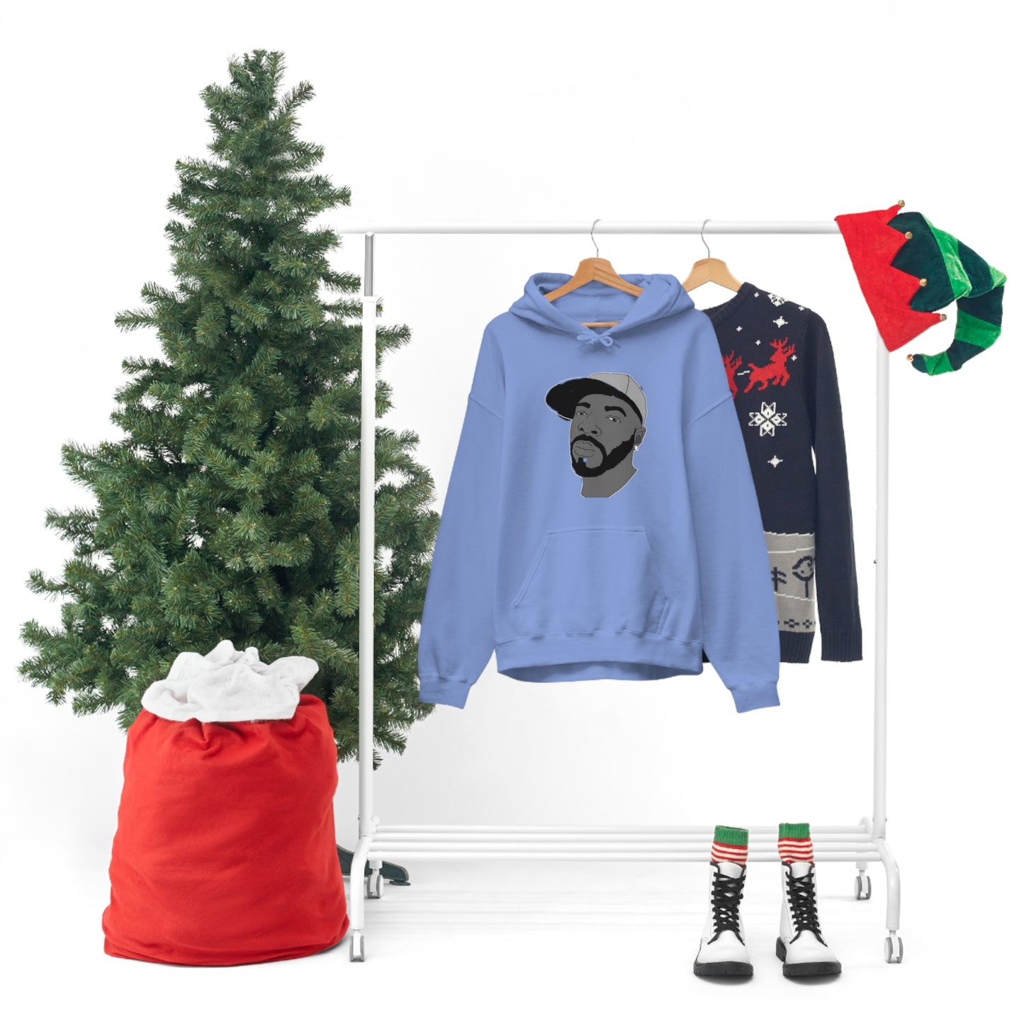 Phantom Head Hooded Sweatshirt