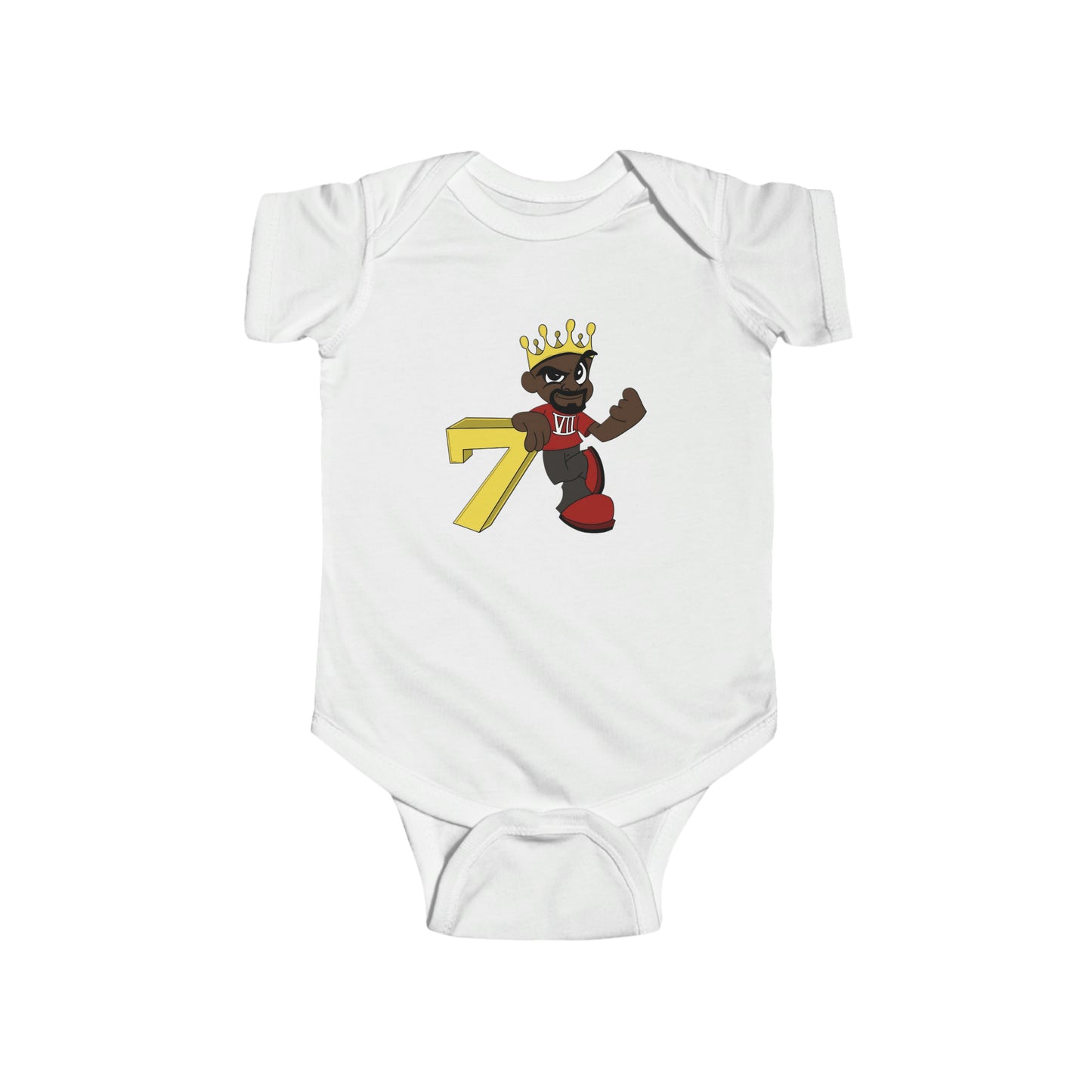King Seven Infant Bodysuit